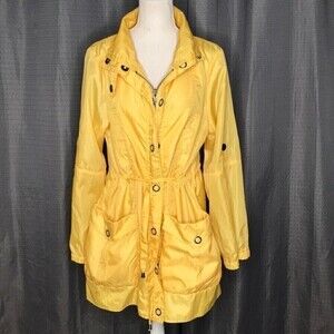 AMERICAN RAG YELLOW Medium WINDBREAKER JACKET